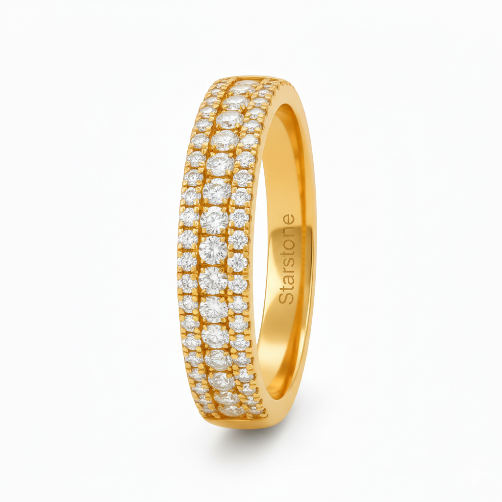 925 Sterling Silver Korean Band Ring